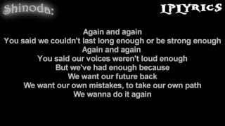 Linkin Park  Debris Minutes To Midnight Demo Lyrics on screen HD [upl. by Aremmat]