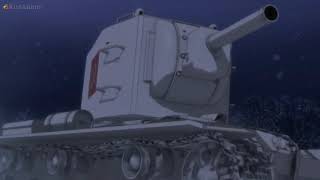 Katyusha sub español con escenas de Girl und Panzer [upl. by Bowers379]