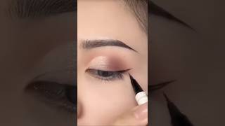 Eye makeup for beginners ❤️shorts short shortfeed eyemakeup eyeliner makeup [upl. by Langston]