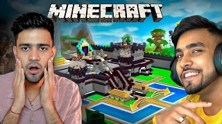 GOING TO TECHNO GAMERZ WORLD IN MINECRAFT TECHNO GAMERZ [upl. by Jewett]