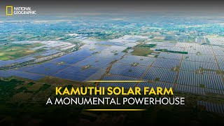 Kamuthi Solar Farm  A Monumental Powerhouse  India from Above  हिन्दी  National Geographic [upl. by Silisav]