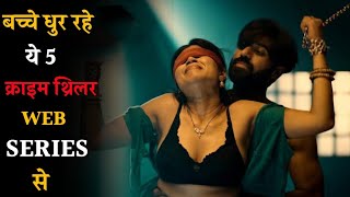 TOP 5 BEST IMDB Indian Web Series In Hindi  Netflix Prime Video [upl. by Xer322]