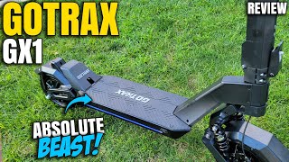 An Absolute Torque Monster  GoTrax GX1 Electric Scooter Review [upl. by Rubia35]