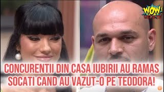 Concurentii din Casa iubirii au ramas socati cand au vazuto pe Teodora Ce sa intamplat de fapt [upl. by Telracs754]