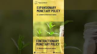 Understand difference between expansionary and contractionary monetary policy [upl. by Aldarcy]