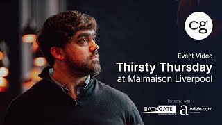 Thirsty Thursday at Malmaison Liverpool  CG Events [upl. by Nnylyt]