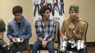 Countries you would like to visit  CNCO old Press Conference 2016 ENGSUB [upl. by Hole]