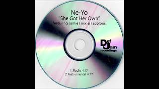 She Got Her Own NeYo Ft Jamie Foxx and Fabulous Original Official Instrumental HD [upl. by Kartis713]