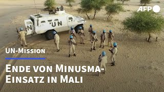 UNSicherheitsrat besiegelt Ende von MinusmaEinsatz in Mali  AFP [upl. by Doretta]