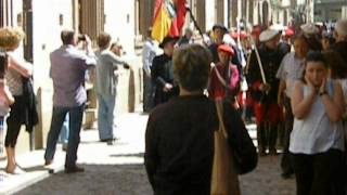 Desfile de tropas carlistas en Estella 1AVI [upl. by Stilla294]