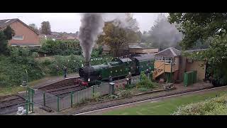 Watercress Line Autumn Gala 2024 Alresford Station [upl. by Akenat201]