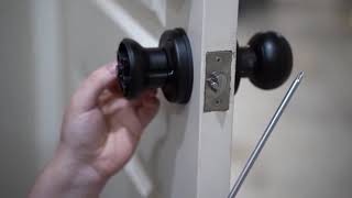 Geek Technology｜Smart Knob Installation Tutorial [upl. by Cliffes936]