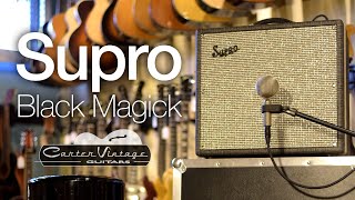 Supro Black Magick Amp Demo [upl. by Talmud]