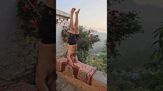 shirshasana 🙏🏃‍♀️ song music bollywoodsongs viral motivation shirsasana weightloss [upl. by Janet749]