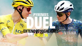 Extended Highlights  Stage 14  Tour de France 2024 [upl. by Einahc825]