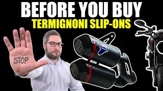 Ducati Monster 937 ⛔BEFORE YOU BUY⛔ Termignoni Slipons WATCH THIS Termignoni Slipon Full Review [upl. by Hillman]