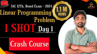 Linear Programming Problems  LPP Class 12 Maths One shot video  Full chapter Boards 2024 Day 1 [upl. by Aniloj]