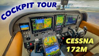 1976 Cessna 172M • Full Cockpit Tour [upl. by Akcemat]