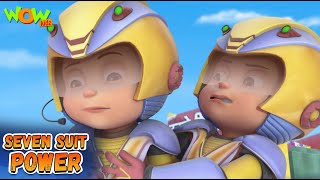 Seven Suit Compilation  59  Vir The Robot Boy  Cartoon for kids  wowkidz [upl. by Lucey]