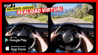 🔴 Top 7 Mejores Juegos VR 🥽 REALIDAD VIRTUAL 2023 ✅ Para ANDROID amp iOS OFFLINE ONLINE [upl. by Legnalos]