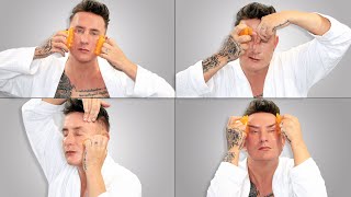 Myofascial Release  Facial Massage Tutorial AtHome AntiAging Routine [upl. by Jarlath]