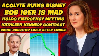 DISASTER Kathleen Kennedy RAGE QUITS Over Acolyte Being Cancelled By Disney amp Bob Igers Plans LEAK [upl. by Aryhs835]