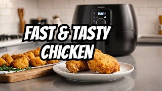 I Cant Believe It Worked  Air Fryer Chicken Thighs [upl. by Anaujahs]