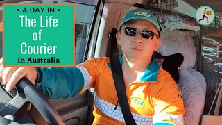 A Day in The Life of Courier in Australia [upl. by Divd]