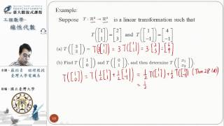 線性代數 第 52 單元 Linear Transformations and Matrices 22 [upl. by O'Dell]