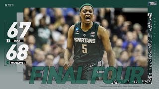 Duke vs Michigan State Spartans advance to 2019 Final Four [upl. by Etnohs]