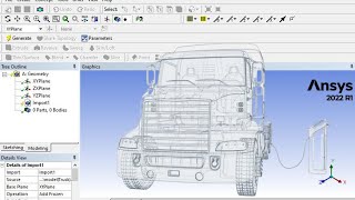 How to create multiple enclosure on ANSYSaerodynamic aerodynamics automobile [upl. by Eneja721]