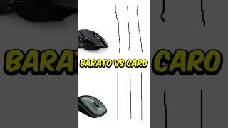 Mouse barato vs Mouse Gamer con sensor de gama alta logitech pcgaming mouse [upl. by Pederson796]