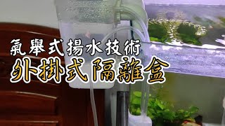 氣舉式揚水技術的運用1酷炫的魚缸外掛隔離盒DIY [upl. by Raviv664]