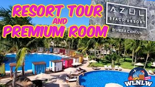 Azul Beach Resort Riviera Cancun and Premium Suite Tour  Mexico ✈️🌊🏝✨️ [upl. by Mersey]