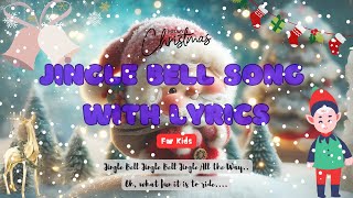 Jingle Bell Song with Lyrics  Christmas Song  Little Govinda [upl. by Rockwell]