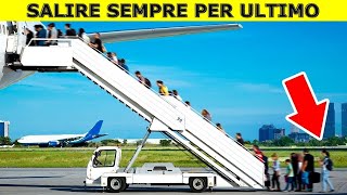 10 SEGRETI CHE LE COMPAGNIE AEREE NON VOGLIONO FARTI SAPERE [upl. by Arebma]