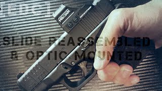 EDC  Glock 26 Slide milled by Wager Machine Works with Holosun 407CGR [upl. by Grail298]