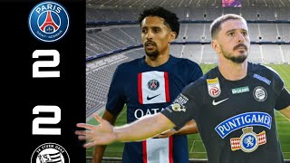 Official Match Highlights Paris Saint German vs sturm graz 22 FRIENDLY [upl. by Aicnetroh]