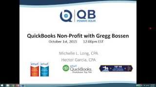 QB Power Hour  Using QuickBooks with Non Profits amp MethodDonor App [upl. by Shantha]