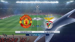 Manchester United vs Benfica ᴴᴰ 31102017  UEFA Champions League 201718  PES 2017 [upl. by Nogaem]