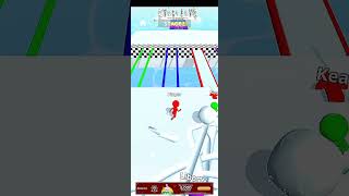 Snow race 🌨️❄️🌨️❄️ snowrace shorts [upl. by Eedya]