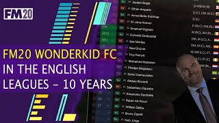 FM20 Wonderkid FC  How would a team of wonderkids do in the English Leagues [upl. by Ahselak]