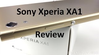 Sony Xperia XA1 Review [upl. by Yessej]