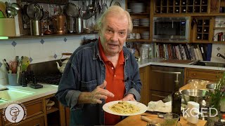 Spaghetti with anchovies  Jacques Pépin Cooking At Home  KQED [upl. by Noguchi538]