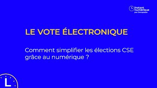 Linstant numérique  Le vote électronique  Docaposte [upl. by Clawson438]