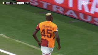 Victor Osimhen GoalsGalatasaray vs Tottenham31 All Goals and Extended Highlights [upl. by Ecienaj]