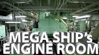 A Tour of Mega Ships Engine Room [upl. by Assanav688]