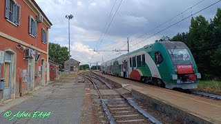 FERROVIA FERRARA  SUZZARA STAZIONE DI VIGARANO PIEVE [upl. by Notecnirp912]