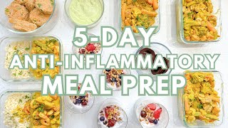 5Day AntiInflammatory Meal Prep [upl. by Lymn23]