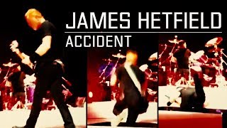 WITNESS James Hetfield from Metallica  Falls  Accident in Ziggo Dome Amsterdam [upl. by Jami]